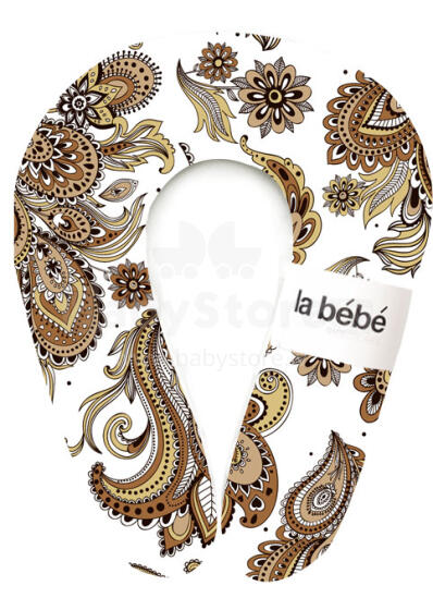 La Bebe™ Snug Satin Nursing Maternity Art.85910 Eastern Mod Pakaviņš (pakavs) mazuļa barošana, gulēšanai, pakaviņš grūtniecēm 20*70cm