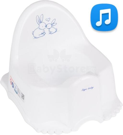 Tega Baby Rabbit Art. PO-059 Детский музыкальный горшочек