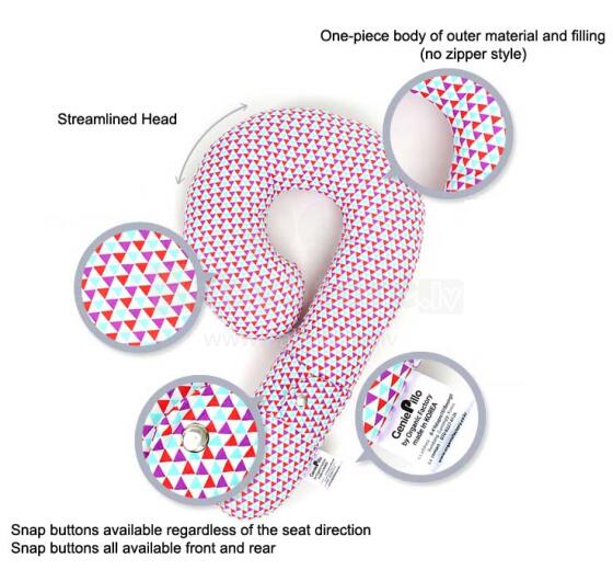 Qubo™ Kids Travel Rest Pillow Art.106