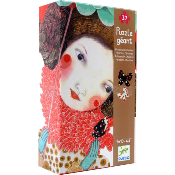 Djeco Giant Puzzle Princess Charline  Art.DJ07127