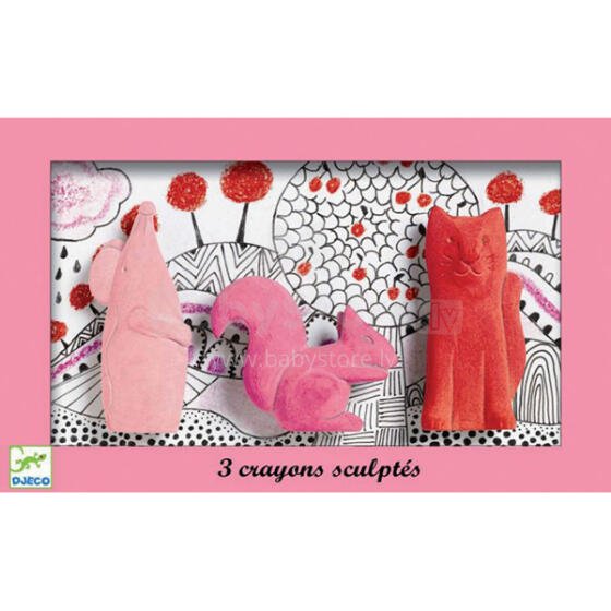 Djeco Sculptured pencils  Art.DJ08867