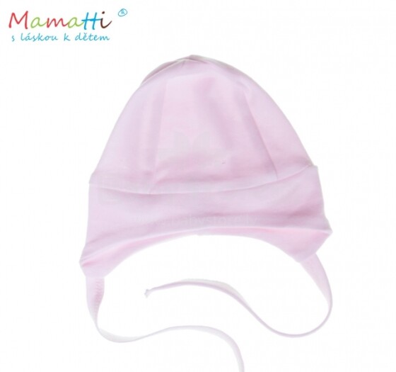 Mamatti Art.CW006 Baby 100% medvilninė kepurė
