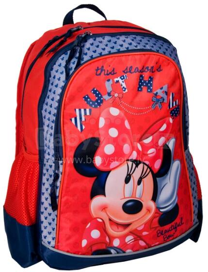 Patio Teen Backpack Pusaudžu ergonomiskā mugursoma [portfelis] DME-081 Disney Minnie Art.86101