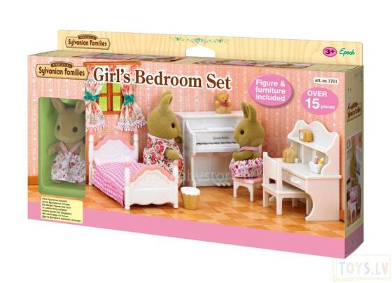 Sylvanian Art.1701 Meiteņu guļamistaba
