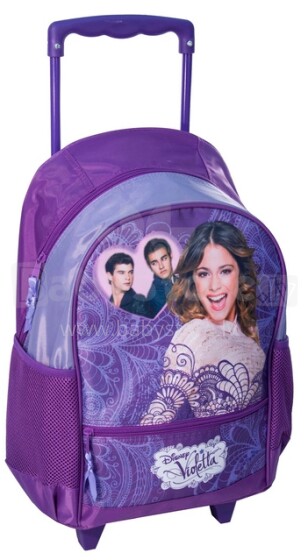 Patio Ergo School Backpack Art.86125 Bērnu ergonomiskā mugursoma [skolnieku ortopēdiskā mugursoma ar rokturi [portfelis] VIOLETTA DVC-237