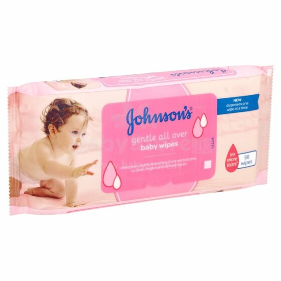 Johnsons baby Art.H603048 Gentle all over  Wet Wipes 56