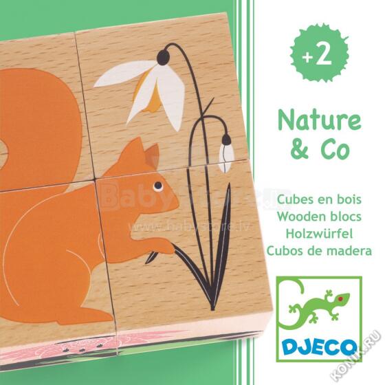 Djeco Nature Art.DJ01902 Кубики Природа