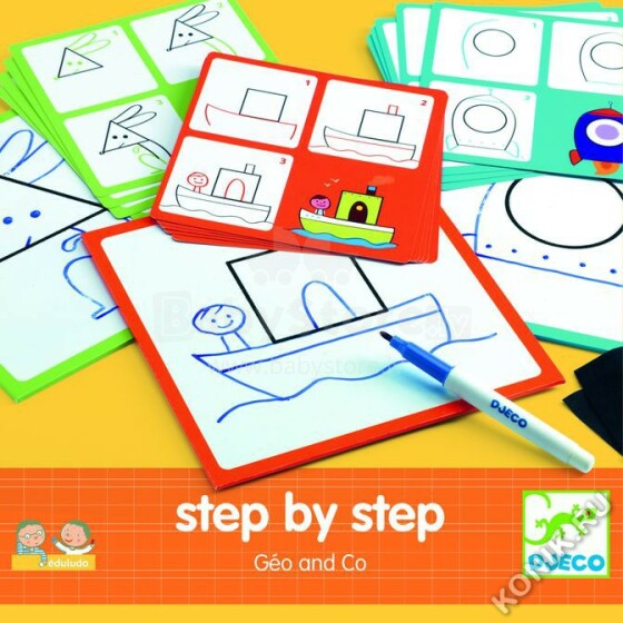 Djeco Step by Step Art.DJ08322
