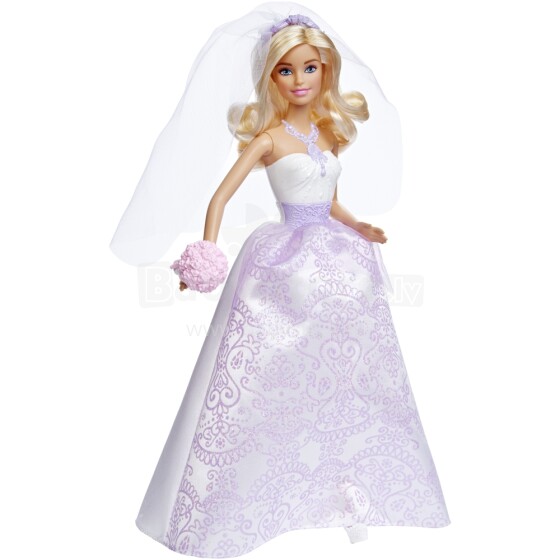 Mattel Barbie Wedding  Doll Art.DHC35 Кукла Барби-Сказочная невеста