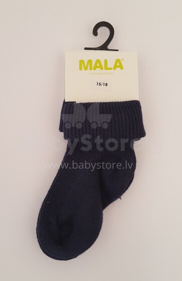 Mala Art.1717-778 Dark Blue Детские носки хлопка