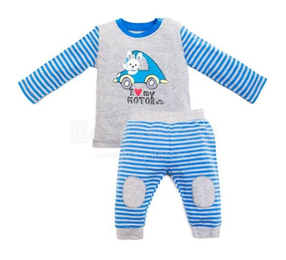 Cango Art.49765 Blue Bunny Детский комплект кофточка + штанишки
