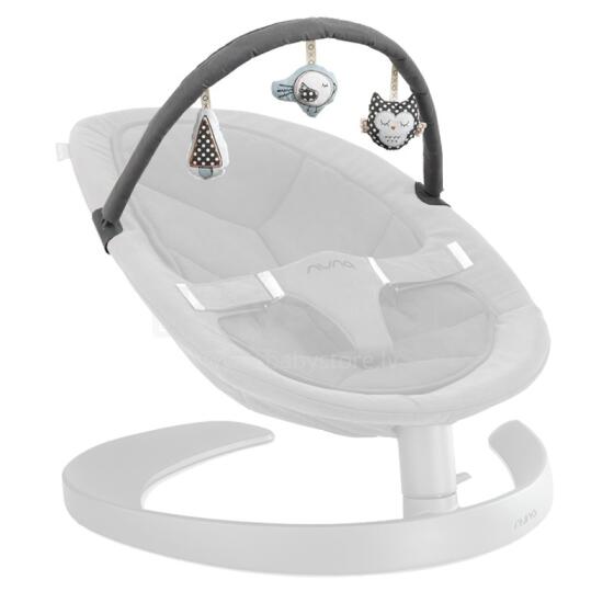 Nuna '16 Leaf Toybar Silver Art. TY-02-004 Mīksta arka ar rotaļlietām šupuļkrēsliņam