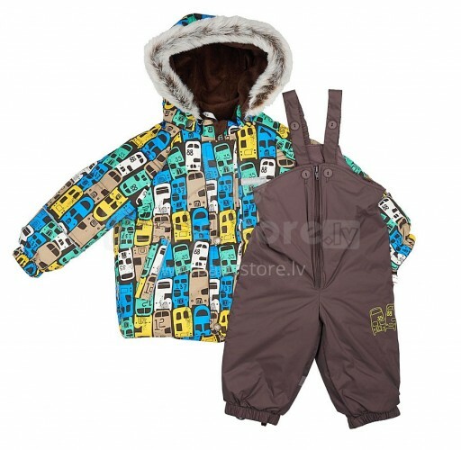 Lenne '16 Bus 15314/8140 Утепленный комплект термо куртка + штаны [раздельный комбинезон] для малышей (Размер 74)