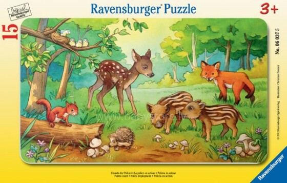Ravensburger  Art.06376 Mini Puzzle Bembj 15 шт.