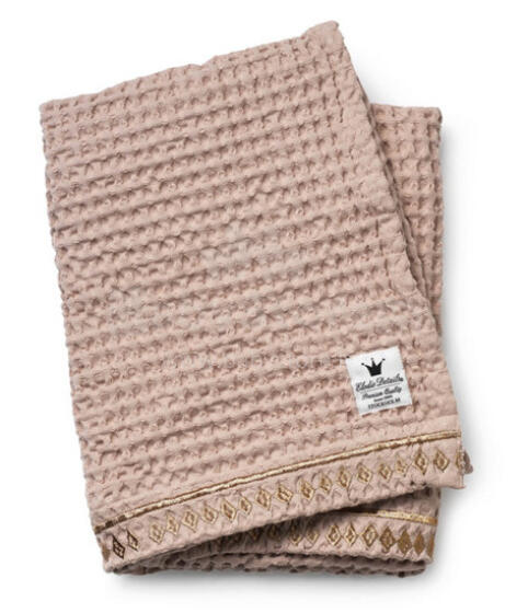 Elodie Details Organic Waffle Blanket Art.103305  Gilded Powder Bērnu pleds