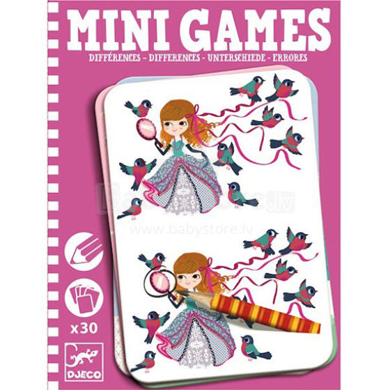 Djeco Mini Games Differences  Art.DJ05307