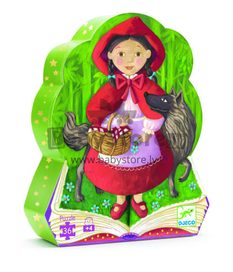 Djeco Puzzle Little Red Art.DJ07230 Пазл Красная шапочка