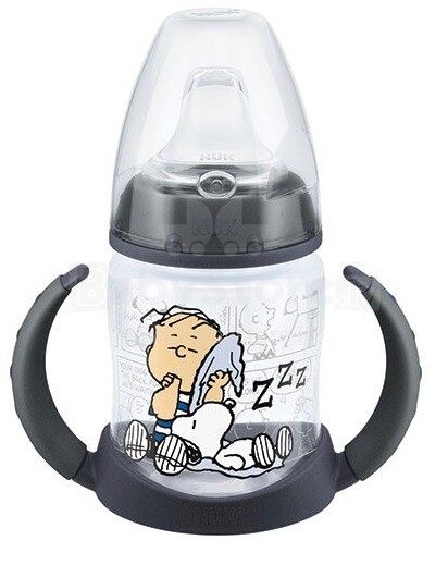 Nuk First Choice Snoopy  Art.10215194 Mācību krūzīte ar rokturiem, silikona, 150 ml