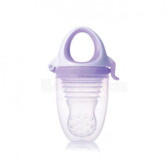 Kidsme Baby Food Feeder Violet  Art.160361 Silikona svaiga ēdiena barotājs