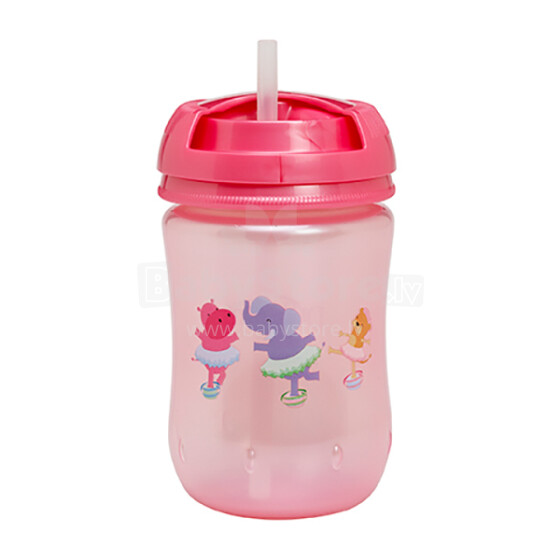 Dr.Browns Soft Cup Pink Art.86847 Детский поильник с соломкой,270мл
