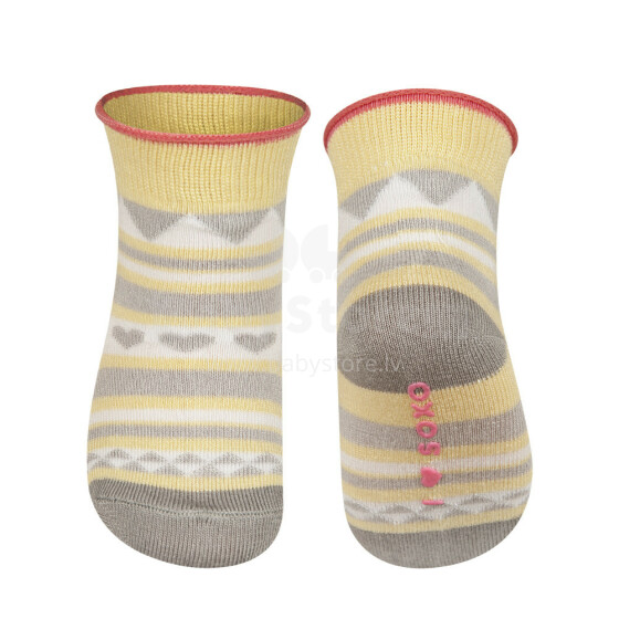 SOXO Baby Art.56404 Stilingos kūdikių kojinės 0-12 mėn.