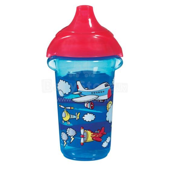 Munchkin Deco Click Lock Blue Art.011892  Mācību krūzīte ,266 ml