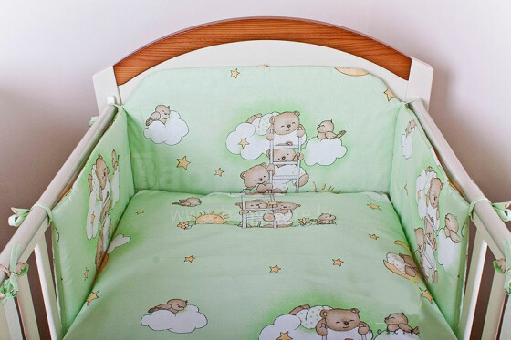 Puchatek  Бортик-охранка для детской кроватки 360 cm