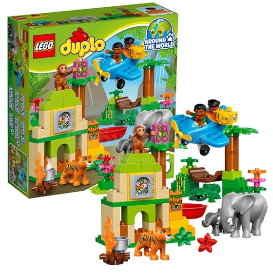 Lego Duplo Around The World Art.10804 Конструктор для малышей Вокруг света