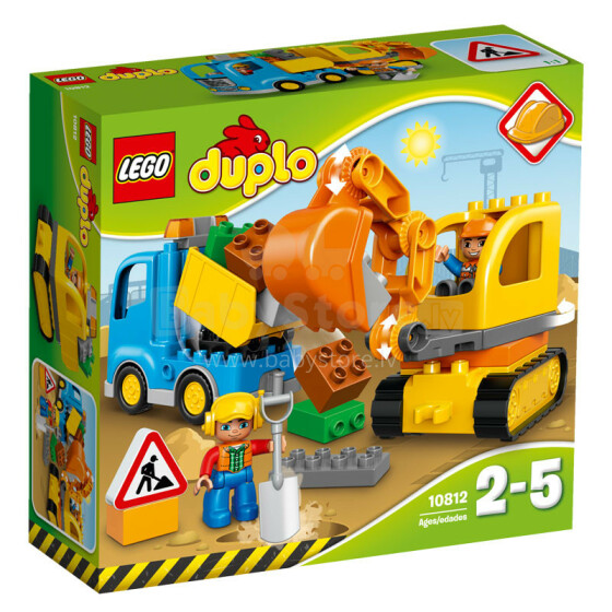  Lego Duplo Bricker Art.10812  Конструктор для малышей Экскаватор