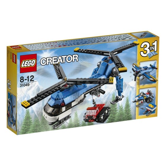 Lego Creator Art.31049 Konstruktors Helikopters