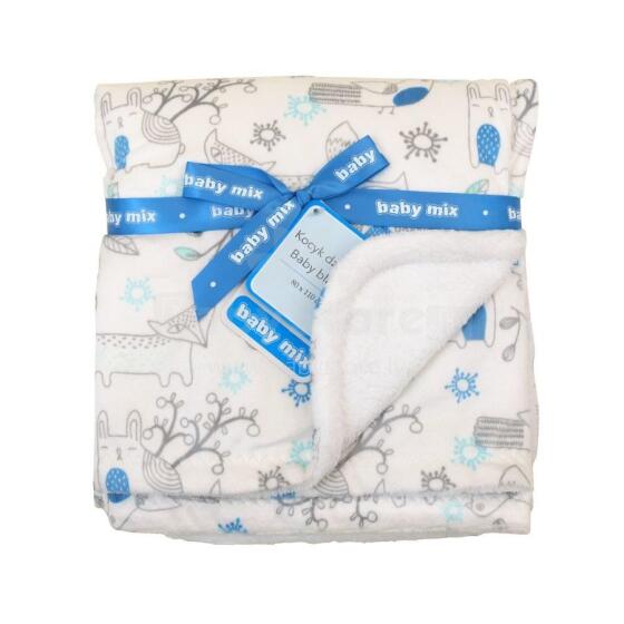 Baby Mix Art.1557L Flīsa pleds 80х110cm