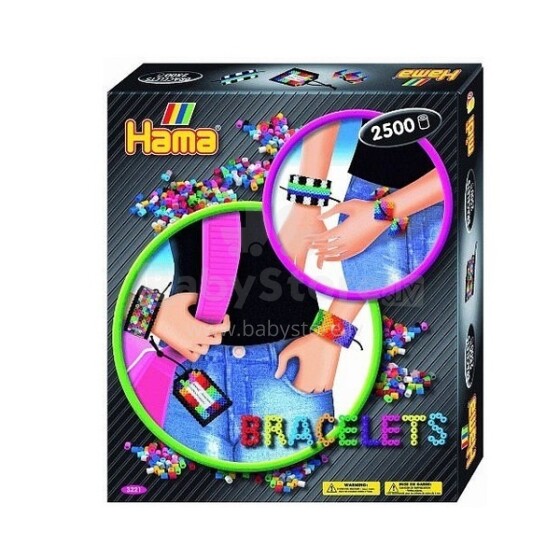 Hama Midi Bracelets Art.3221H термомозайка в блистере