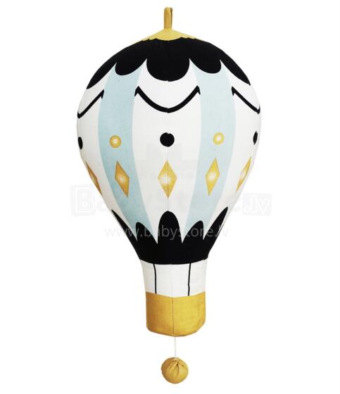 Elodie Details Musical Toy - Moon Balloon Large Mīksta rotaļlieta ar mūziku
