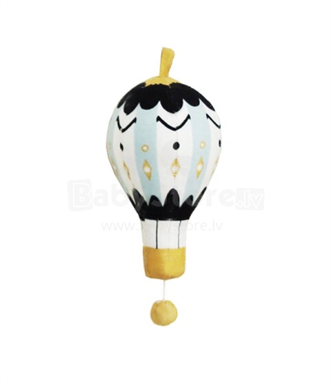 „Elodie Details“ muzikinis žaislas - „Moon Balloon Small“ minkštas žaisliukas su muzika