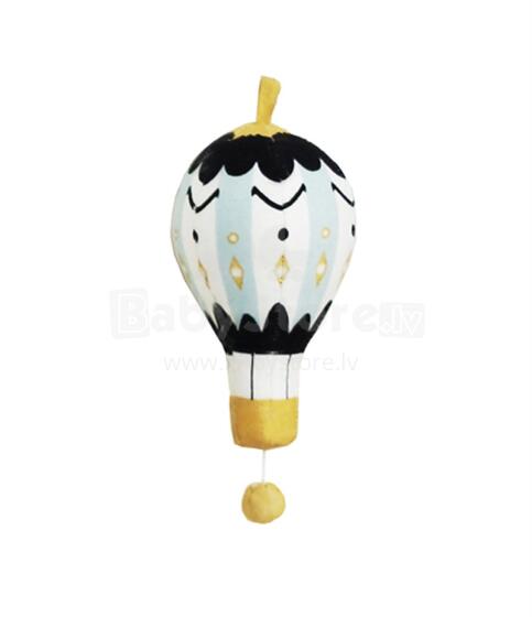 Elodie Details Musical Toy - Moon Balloon Small Mīksta rotaļlieta ar mūziku