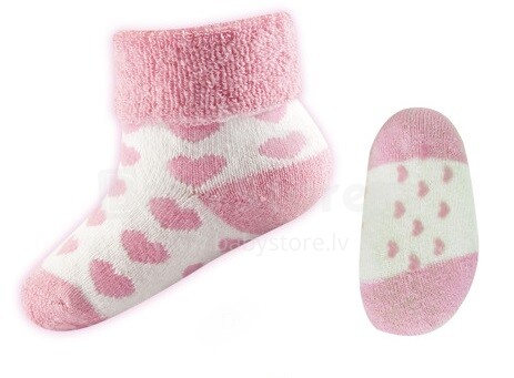 Soxo Baby Art.61047 Хлопковые стильные носки 0-12м.