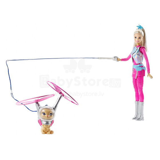 „Mattel Barbie Stars“ lengvas nuotykių menas. Interaktyvi lėlė DWD24