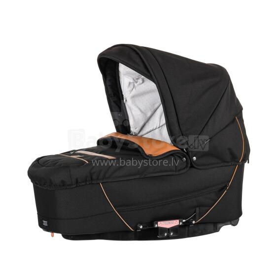 Emmaljunga '17 City Carrycot Supreme Art. 26712 Outdoor Black Ratu kulba