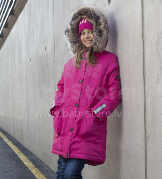 Lenne '17 Page 16671/264 Утепленная термо куртка-парка для девочек (Размеры 134-158)