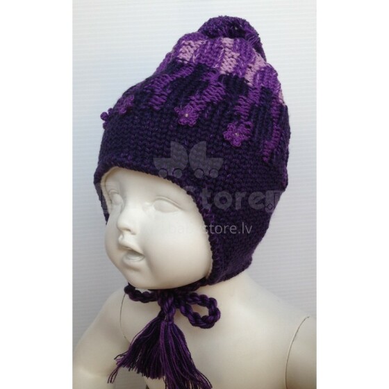 Lenne'17 Knitted Hat Pamela Art.16384/362 Тёплая зимняя шапочка для малышей (50-54)