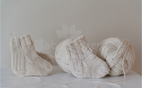 Vilaurita art.300 Шерстяные носочки для новорожденных