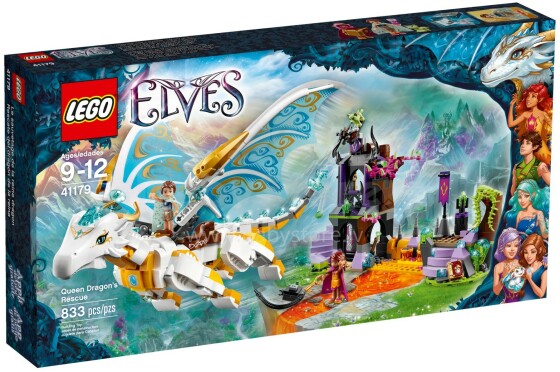 Lego Elves Art.41179 Конструктор Спасение Королевы Драконов