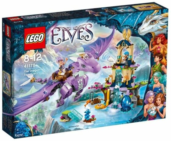 „Lego Elves“ 41178 str. Konstruktoriaus drakono lizdas