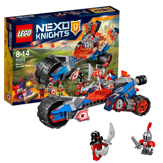 Lego Nexo Knights  Art.70319 Конструктор  Молниеносная машина Мэйси
