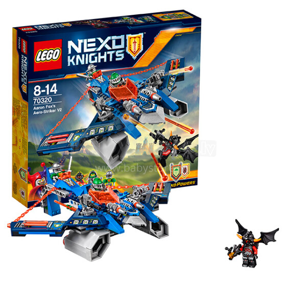 Lego Nexo Knights Art.70320  Konstruktors Aeroarbalets