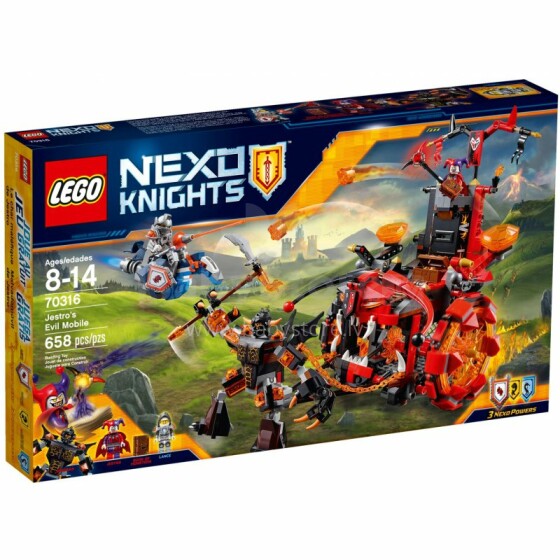 Lego Nexo Knights Art.70316  Konstruktors