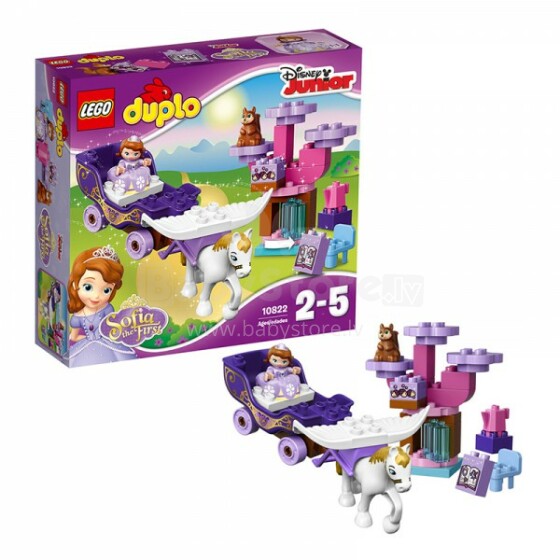 Lego Duplo Disney Art.10822 Конструктор для малышей Волшебная карета Софии Прекрасной