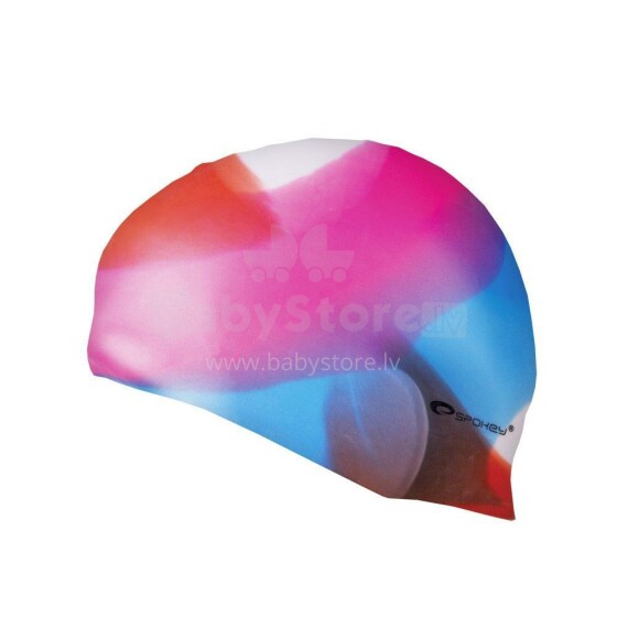 Spokey Abstract Art. 85368 Силиконовая шапочка для плавания высокого качества