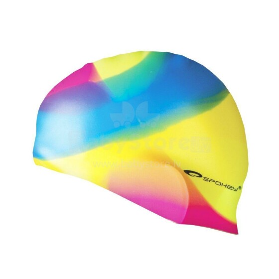 Spokey Abstract Art. 85367 Силиконовая шапочка для плавания высокого качества
