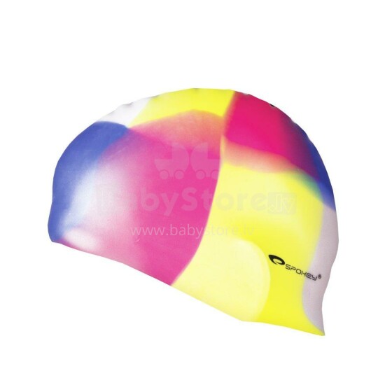 Spokey Abstract Art. 83950 Augstas kvalitātes silikona baseina peldēšanas cepure